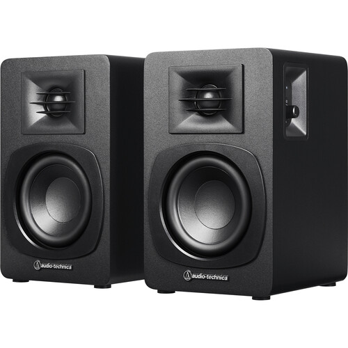Audio-Technica AT-SP3X - 2Way Active Wireless Bookshelf Speakers (Pair) - Image 5