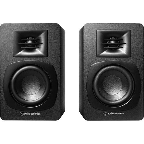 Audio-Technica AT-SP3X - 2Way Active Wireless Bookshelf Speakers (Pair)