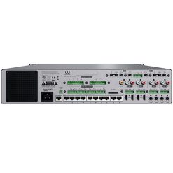 Alternative view of Optimal Audio Zone 8P - 8 zone audio controller with DSP, amplification and WebApp