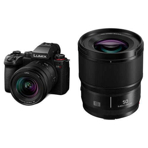 Panasonic LUMIX S5 II Full Frame Mirrorless Camera Twin Lens Kit with 20-60mm + 50mm F1.8 Lenses